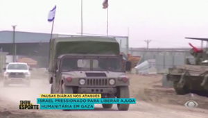Israel anuncia pequenas pausas nos ataques em Gaza