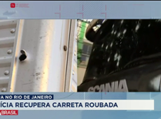 Polícia recupera carreta roubada com carga avaliada em mais R$60 mil no RJ