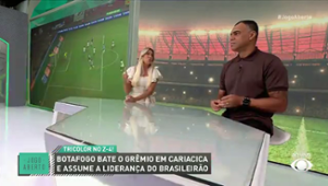 Renata Fan vê Botafogo bem ajustado e elogia meio-campo