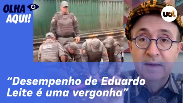 Reinaldo: Eduardo Leite chamar PM para expulsar desabrigados das chuvas de prédio é vergonhoso