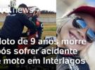 Piloto de 9 anos morre após sofrer acidente de moto durante treino do Super