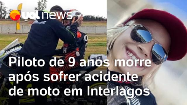 Piloto de 9 anos morre após sofrer acidente de moto durante treino do SuperBike Brasil em Interlagos