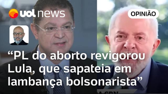 PL do aborto foi feito para constranger, mas deixou Lula à vontade para abordar o tema, diz Josias