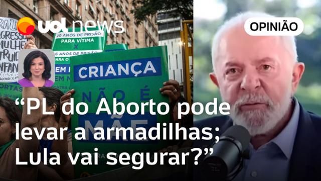 PL do Aborto: Lula vai usar seu peso político para segurar essa votação?, questiona Raquel Landim
