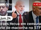 Moraes recua em censura sobre Lira, STF julga porte de maconha e mais: UOL