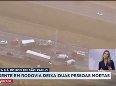 Colisão entre veículos deixa dois mortos na Rodovia dos Bandeirantes (SP)