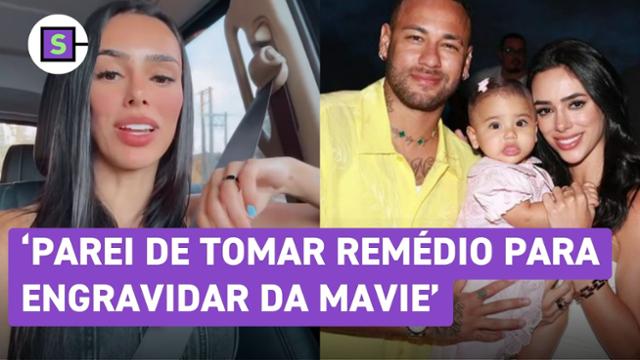 Bruna Biancardi diz que gravidez de Mavie, filha com Neymar, foi planejada