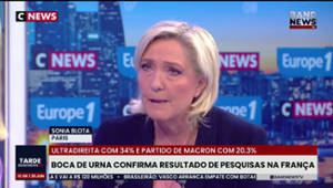 Partido de Le Pen deve vencer 1º turno na França