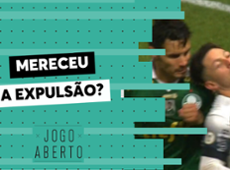 Veiga mereceu ser expulso em Palmeiras x Corinthians? Denílson analisa