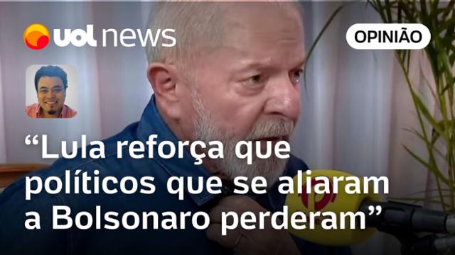 Sakamoto: Lula usa Bolsonaro para dar recado a Ciro Nogueira e centrão