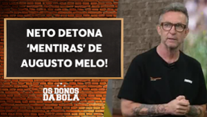 Neto detona falsas promessas de Augusto Melo após derrota para Palmeiras