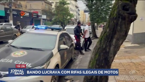 Bando lucrava com rifas ilegais de motos no Rio