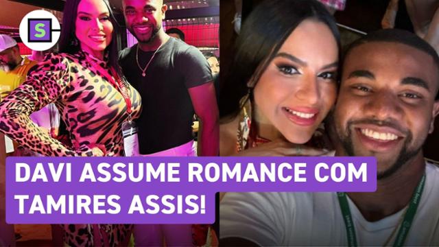Davi, do BBB 24, assume romance com Tamires Assis, Musa do Boi Garantido, no Instagram