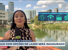 Rio Pinheiros é revitalizado com espaço de lazer em SP