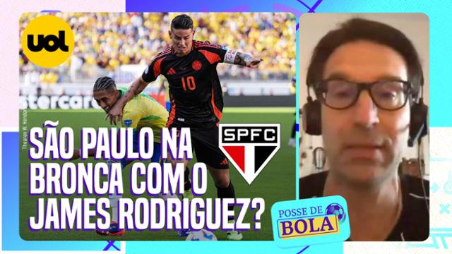 Arnaldo Ribeiro: James Rodríguez vai ser muito mal recebido se voltar ao São Paulo!