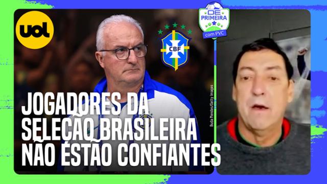 'JOGADORES DA SELEÇÃO BRASILEIRA NÃO ESTÃO CONFIANTES', DIZ PVC SOBRE AS SUBSTITUIÇÕES DE DORIVAL JR