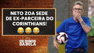 Neto zomba de sede de ex-parceira do Corinthians: ‘Não tem nem quero-quero’