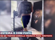 Chefe do tráfico que treinava para tiroteios é preso no Rio de Janeiro
