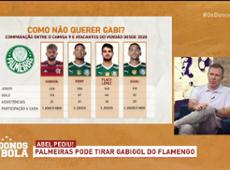 Gabigol tem mais gols que atacantes do Palmeiras desde 2020; Neto comenta