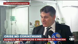 "Precisa tomar atitudes" diz vice-presidente do Corinthians