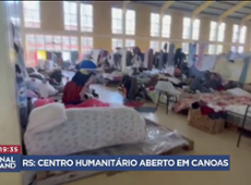 RS: centro humanitário é aberto em Canoas