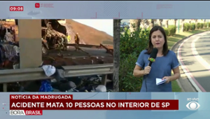 Acidente com ônibus de turismo deixa 10 pessoas mortas em Itapetininga (SP)
