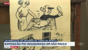 Exposição da Turma da Mônica é inaugurada em São Paulo