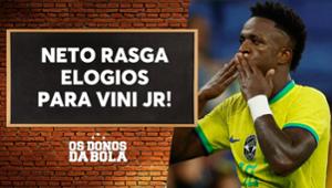 Neto defende Vinicius Jr dentro e fora de campo: “O melhor do mundo”