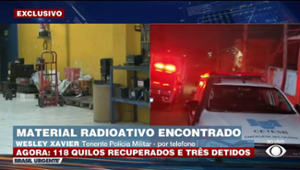 Polícia encontra mais uma parte do material radioativo furtado em SP