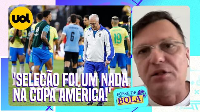 Mauro Cezar: Seleção brasileira é decadente e foi um nada na Copa América