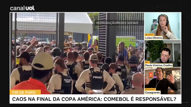 Copa América: Comebol é responsável pela falta de organização