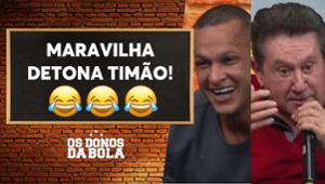 Zoeira Donos: Maravilha detona Corinthians e Souza chora de rir