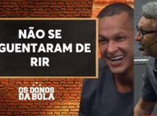 Rudy Landucci imita Caio Ribeiro, e Neto cai na gargalhada