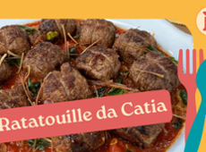 Ratatouille da Catia Fonseca é "embrulhado" na carne | Band Receitas