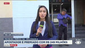 Apostador é premiado em Manaus com quase R$ 250 milhões