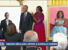 Apoio do casal Obama à Kamala Harris aumenta confiança dos democratas