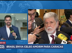 Brasil envia Celso Amorim para Caracas, na Venezuela