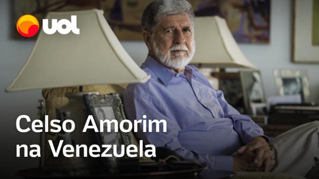 Celso Amorim é recebido por ministro das Relações Exteriores da Venezuela