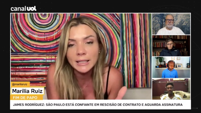 Marília Ruiz detalha rescisão de contrato entre São Paulo e James Rodríguez