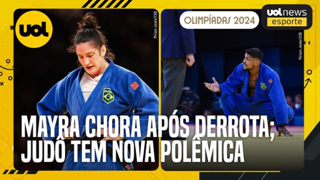 Olimpíadas 2024: Mayra Aguiar chora após derrota e Brasil tem nova eliminação com polêmica no judô