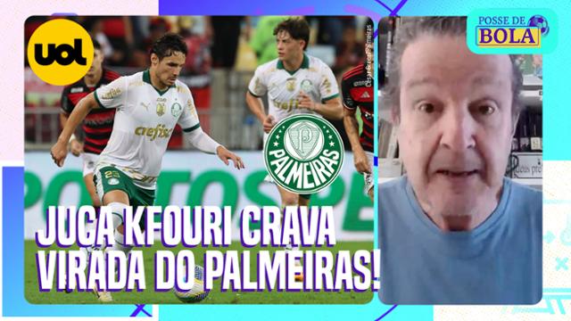 CRISE DO PALMEIRAS VAI TERMINAR ELIMINANDO O FLAMENGO! DÁ-LO COMO MORTO É ARRISCADO, DIZ JUCA KFOURI