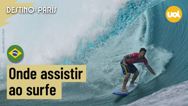 SURFE COM GABRIEL MEDINA E TATI WESTON-WEBB: ONDE ASSISTIR À SEMIFINAL AO VIVO NAS OLIMPÍADAS 2024