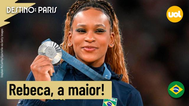 REBECA ANDRADE CONQUISTA 5ª MEDALHA OLÍMPICA: 'É UMA EDIÇÃO DAS MULHERES', DIZ PESQUISADORA