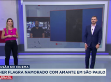 Mulher flagra namorado com amante em cinema de SP