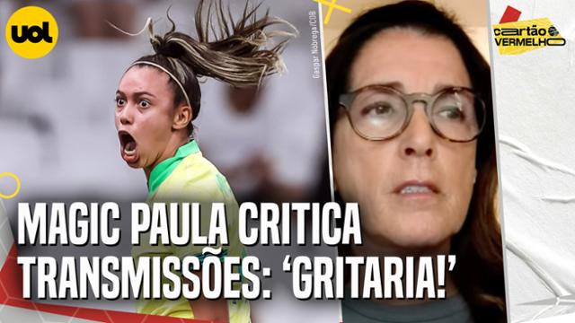 MAGIC PAULA CRITICA EXAGEROS DAS OLIMPÍADAS NA TV: 'É UMA GRITARIA E ENDEUSAMENTO AOS ATLETAS!'