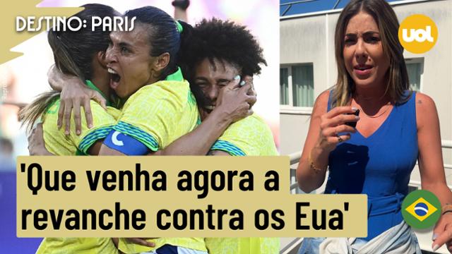 'MARTA ERA UMA DAS MELHORES JOGADORAS DA SELEÇÃO BRASILEIRA ATÉ SER EXPULSA. QUE VENHA A REVANCHE'