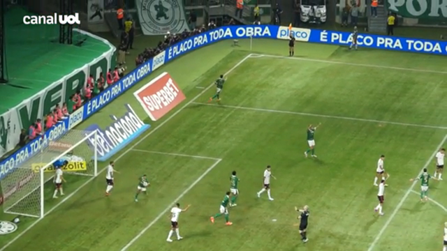 Palmeiras 1 X 0 Flamengo_GOOOL!VITOR REISGOL VALIDADO! 