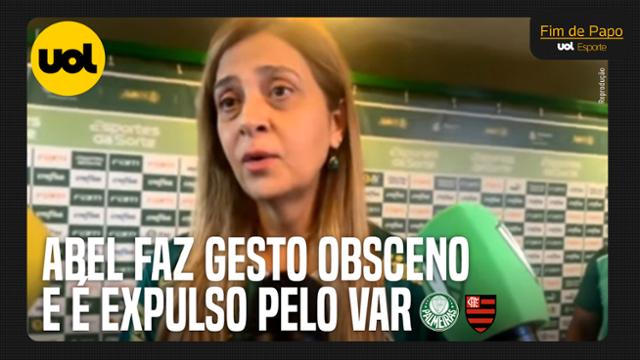 Palmeiras: 'Expulsão do Abel foi muito exagerada', dispara Leila Pereira