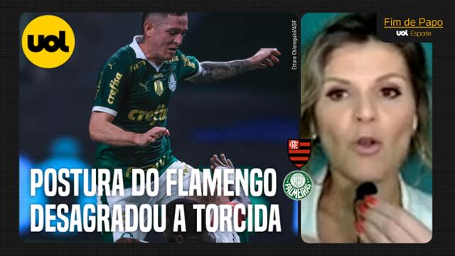 'Torcida do Flamengo não está acostumada a ver o time ser amassado', declara Alicia Klein