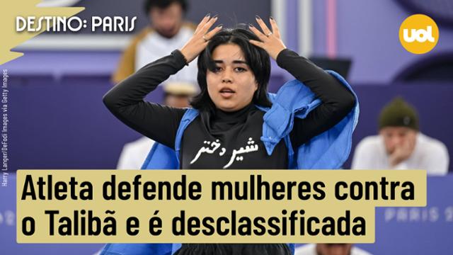 OLIMPÍADAS 2024: POR DEFENDER AS MULHERES CONTRA O TALIBÃ, ATLETA É DESQUALIFICADA EM PARIS